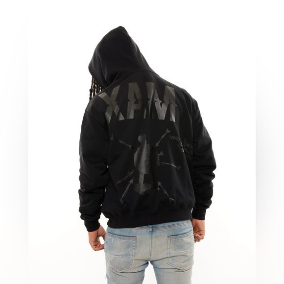 MAXIMO Black Bullseye Hoodie - Picture 3 of 3